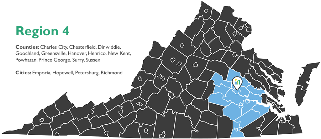 VA map - Region 4